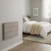 Rustic Wood fold down floating wall desk for study