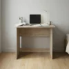 Flip n Flat Folding Desk 80x50 cm fully open - Rustic Wood
