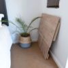 Flip n Flat Folding Desk 80x50 cm - Rustic Wood Closed