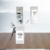 Fold Up Wall Mounted Nail Station