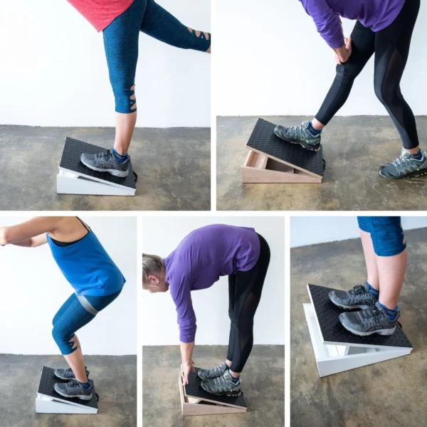 SpaceSave Ergo Adjustable Footrest & Exercise Slantboard - Stretching