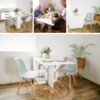 SpaceSave Folding 4 In 1 Desk Table