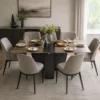 Folding 4-in-1 Console Dining Table in Midnight Mystic River
