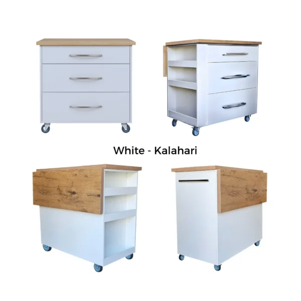 kitchen island drawers white kalahari (4)
