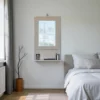Fold Up Wall Mounted Desk - Desert Taupe