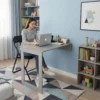 Fold Up Wall Mounted Desk - Desert Taupe