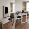 Fold Up Wall Mounted Desk - Desert Taupe