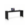 bedbridge rolling over bed desk queen 75cm with wheels flat top midnight